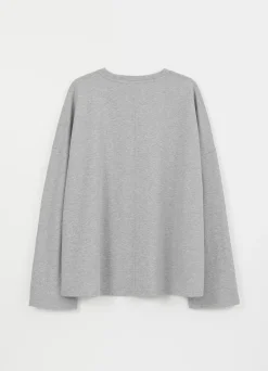 BOXY LONG SLEEVE T-SHIRT W
